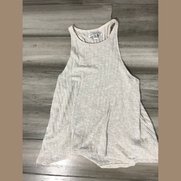 American Eagle Outfitters Tops - Tan crochet tank